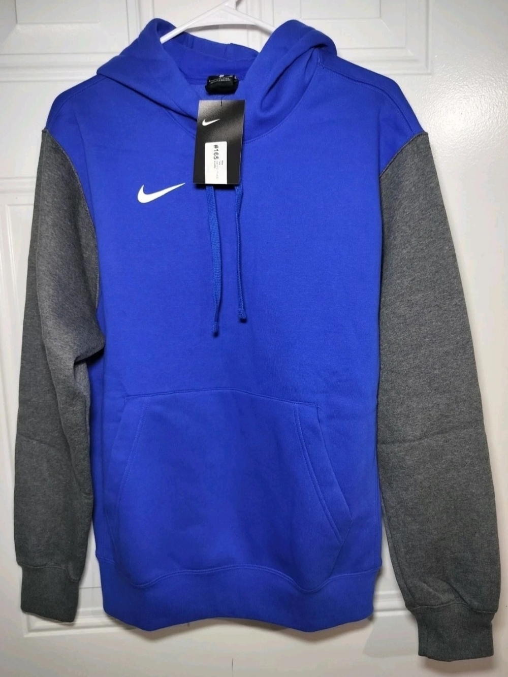 Nike Men’s Pullover Hoodie Size S Blue Gray NWT